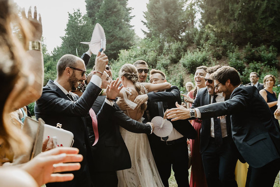 Italian villa wedding