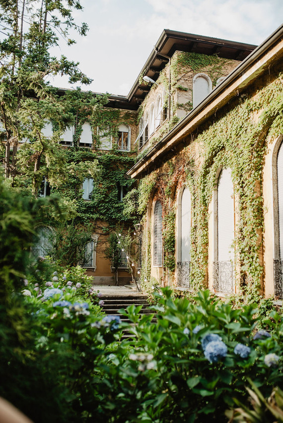 Italian villa wedding