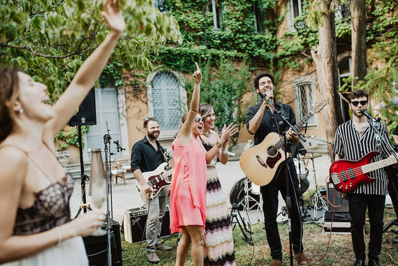 Italian villa wedding