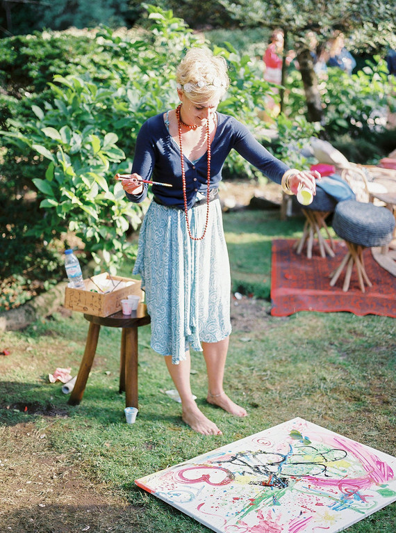 A 40th birthday party wedding festival in Portugal