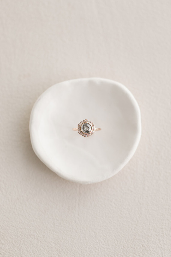 modern wedding ring