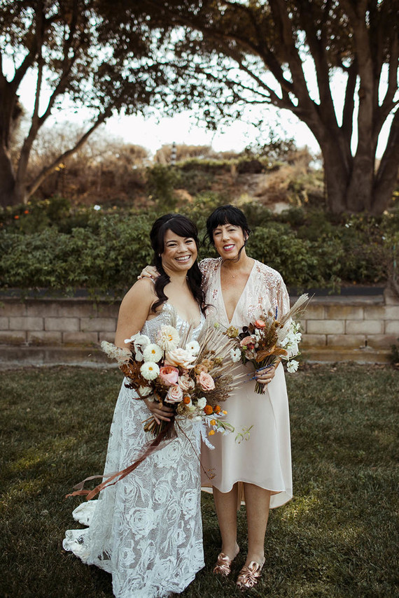boho lace wedding dress