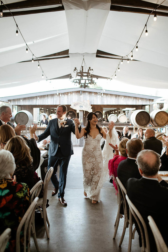 rustic boho fall wedding in Santa Barbara