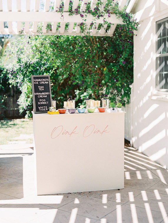 ice cream cart for baby shower Inspiration