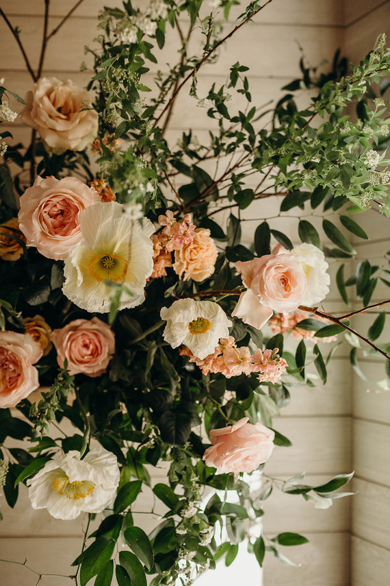 spring floral wedding