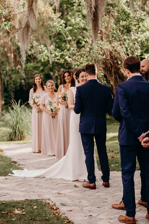 spring wedding ceremony