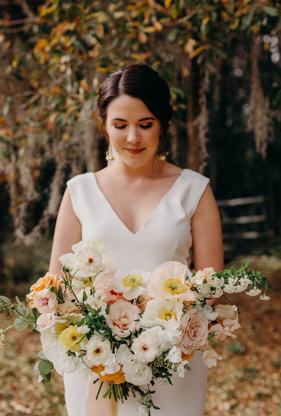 spring bridal bouquet
