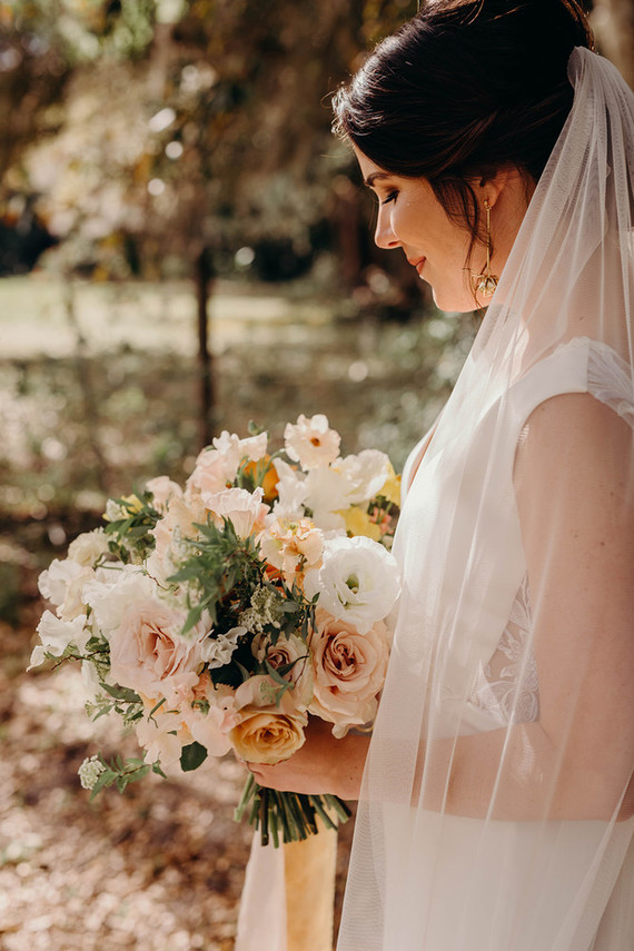 spring bridal bouquet
