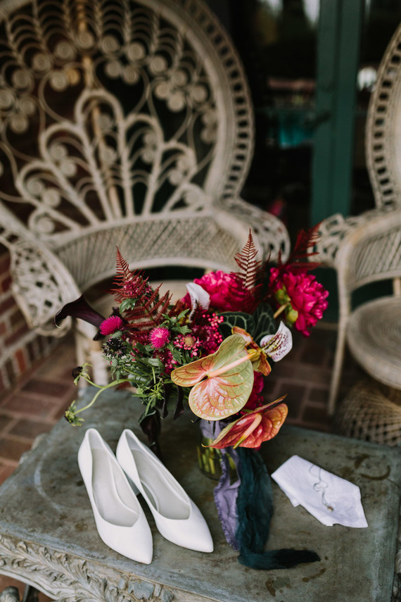 tropical bridal bouquet