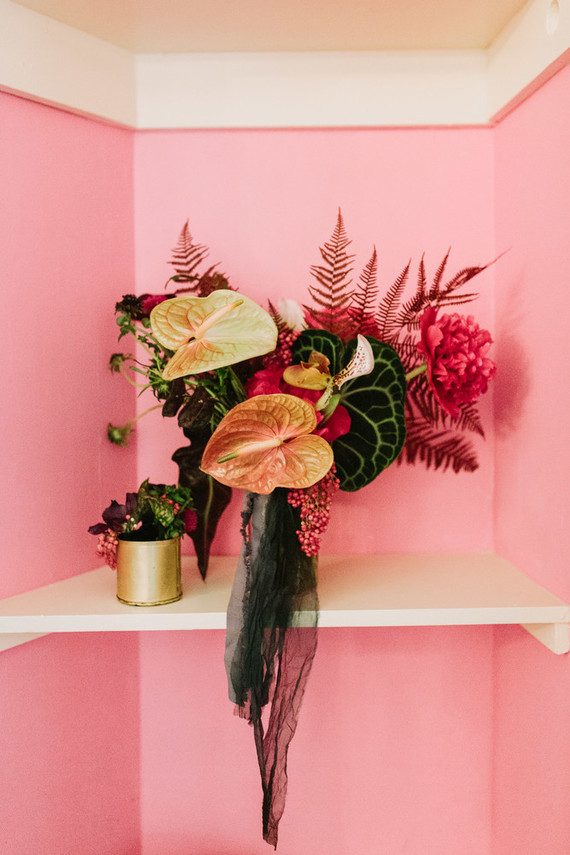 tropical bridal bouquet