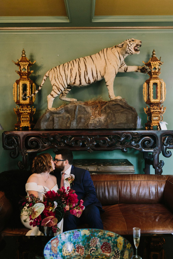 Hollywood wedding at The Paramour Estate