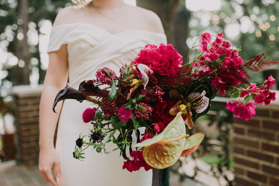 bougainvillea bridal bouquet