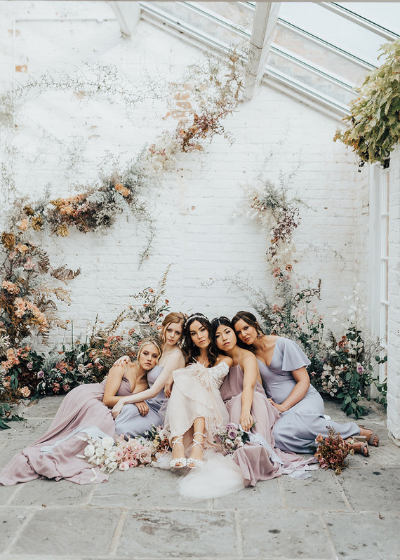 pastel spring bridesmaids Inspiration