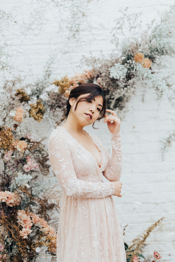 pastel spring bridesmaids