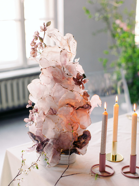 sculpture wedding cake