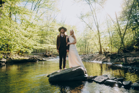 Elopement in the woods Inspiration