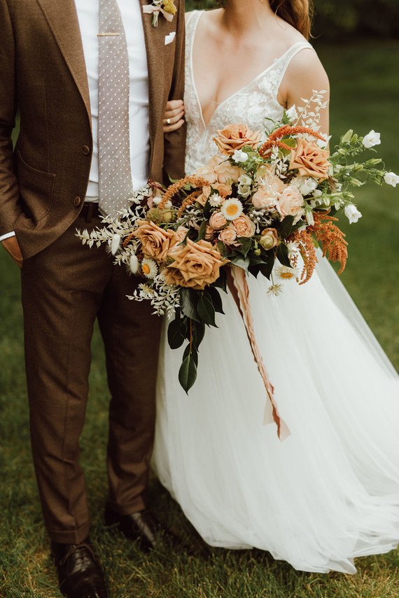 Summer bridal bouquet
