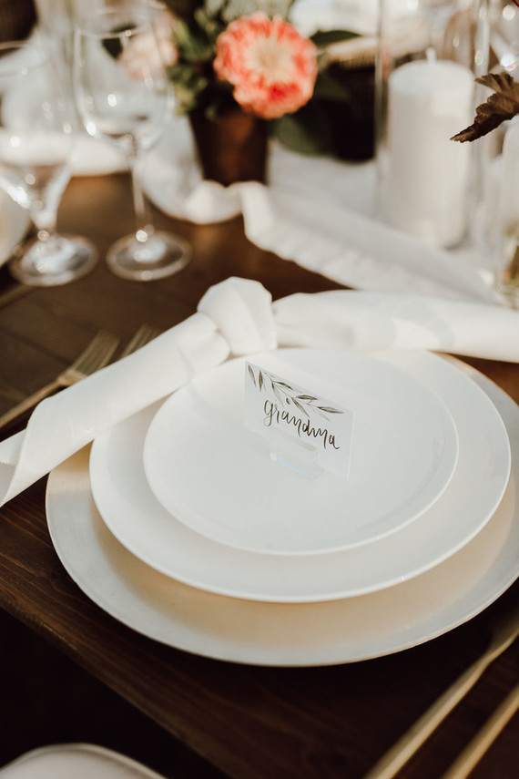 Backyard micro wedding