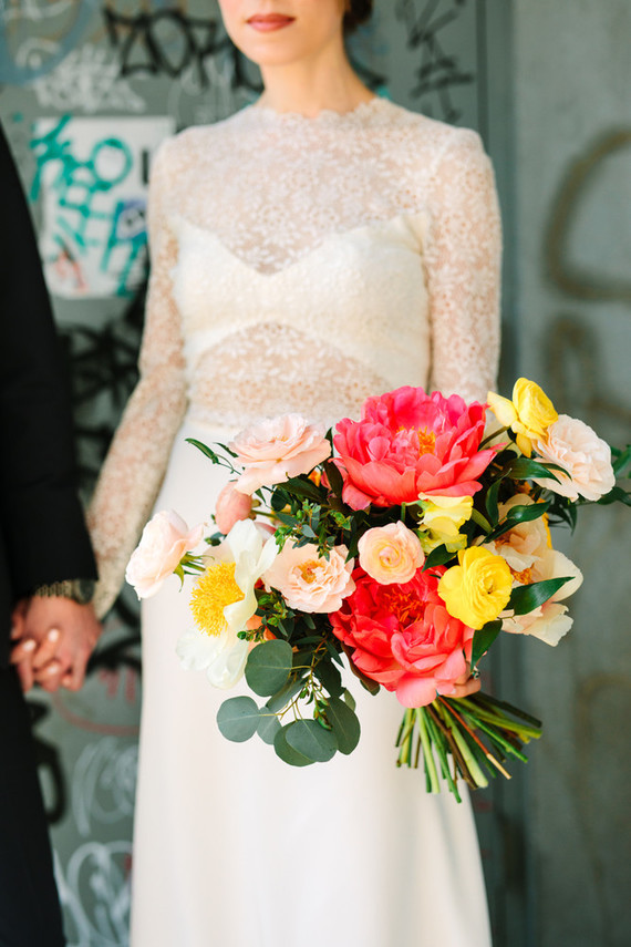 Peony bouquet