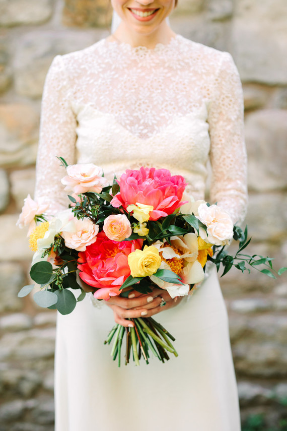 Peony bouquet