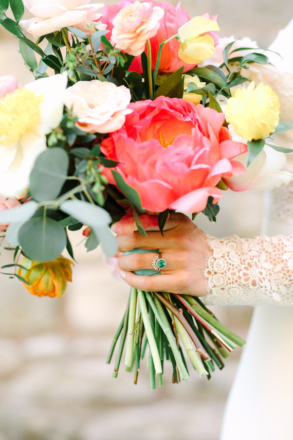 Peony bouquet