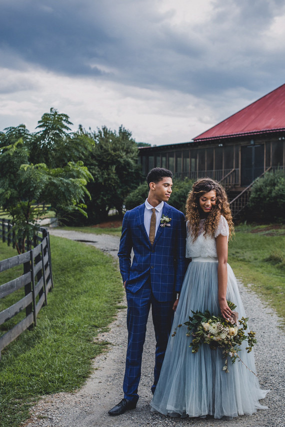 Ranch wedding portraits
