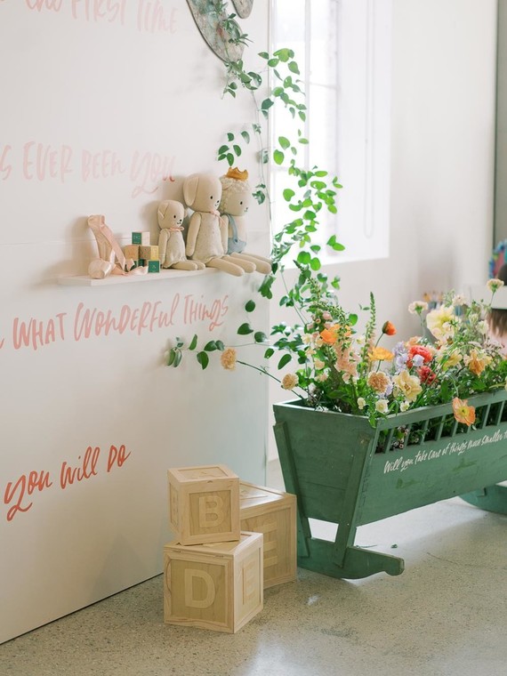 The Wonderful Things You Will Be first birthday party at Whimsy in Pasadena