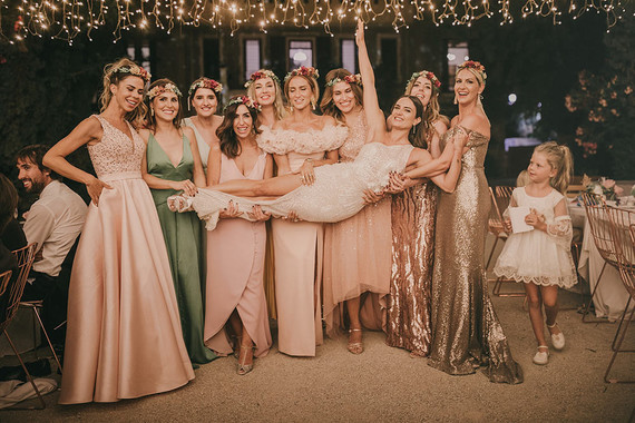 stylish wedding guests