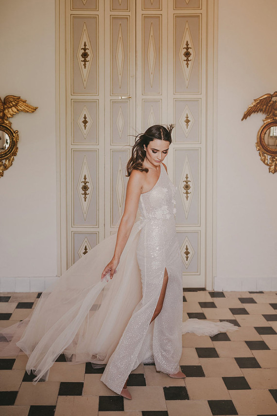 Romantic fairytale Spanish wedding with the most incredible light canopy! Wedding Inspiration