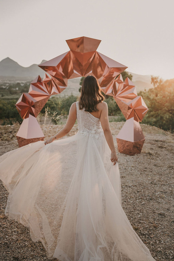bridal gown