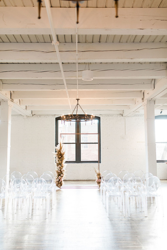 Modern elopement ceremony