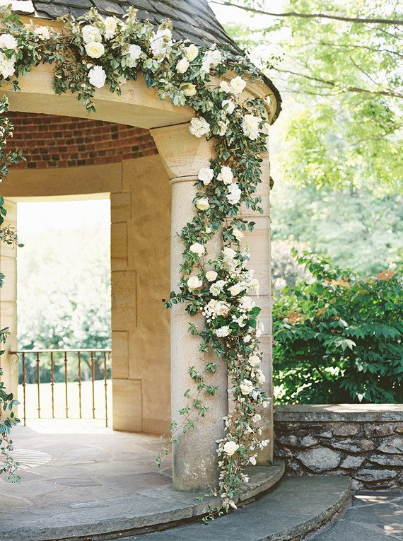 Garden wedding venue