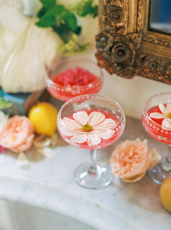 Summer wedding cocktail