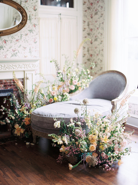 Floral installation