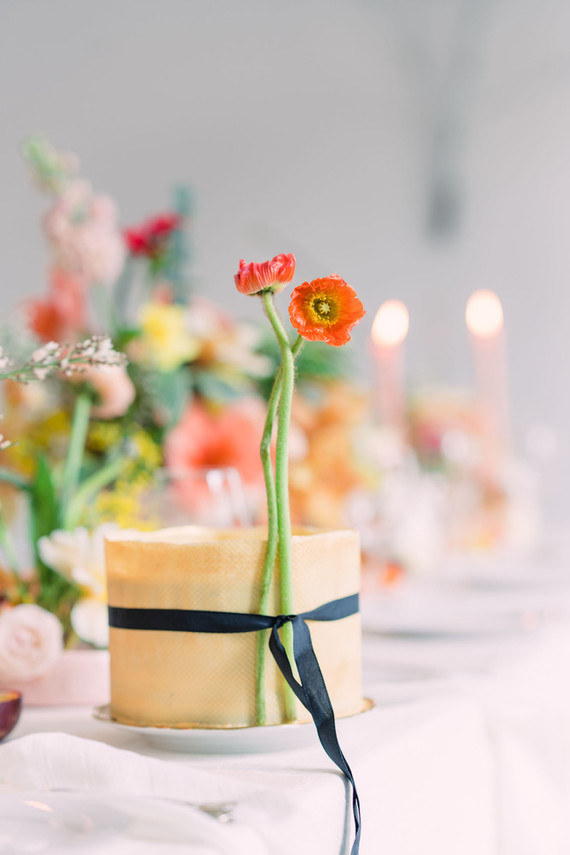 Spring wedding cake