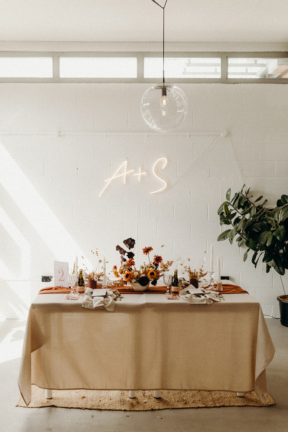 Coffee shop wedding