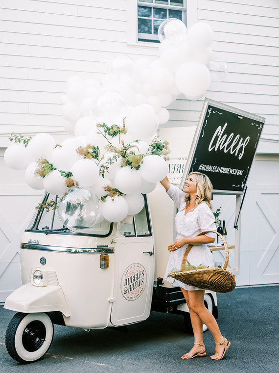 Bubbly bar cart