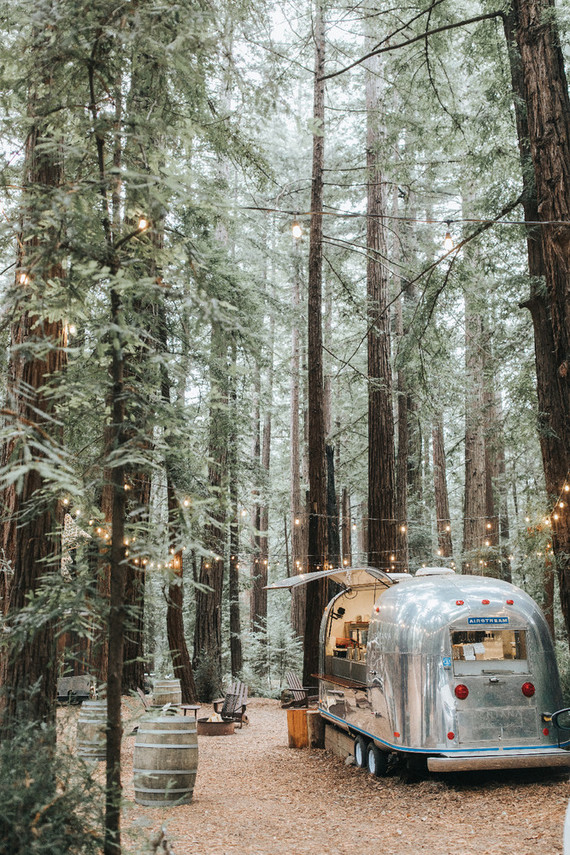 Campground wedding