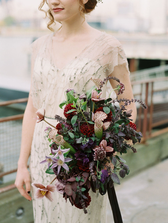 Jewel Toned bouquet
