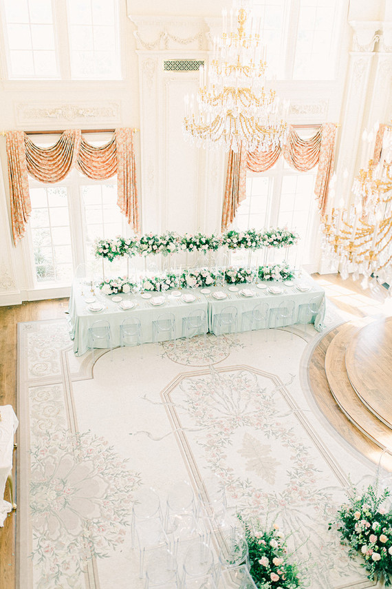 Ballroom wedding