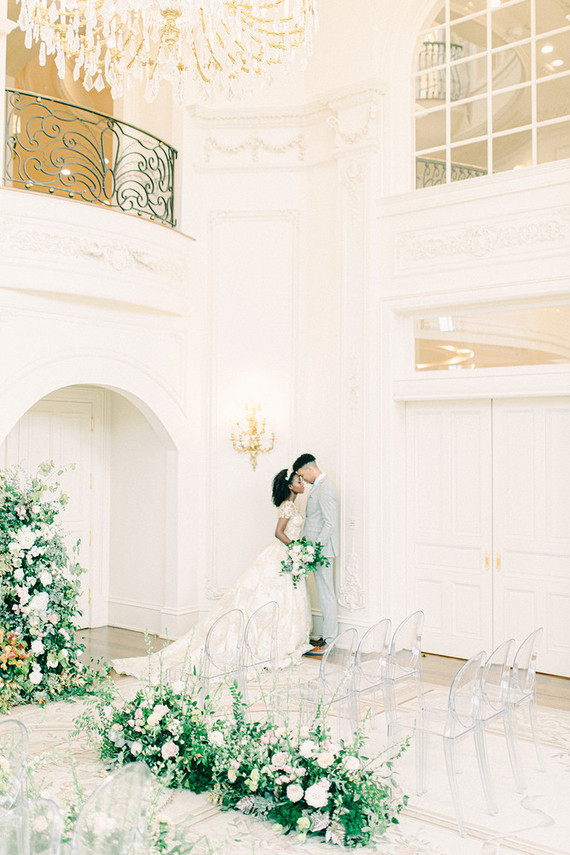 Ballroom wedding