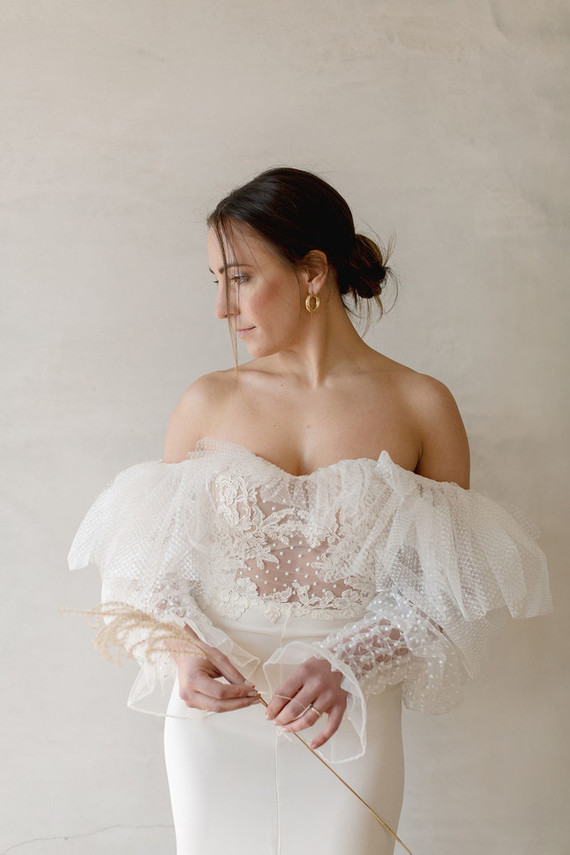 Anna FucÃ  wedding gown