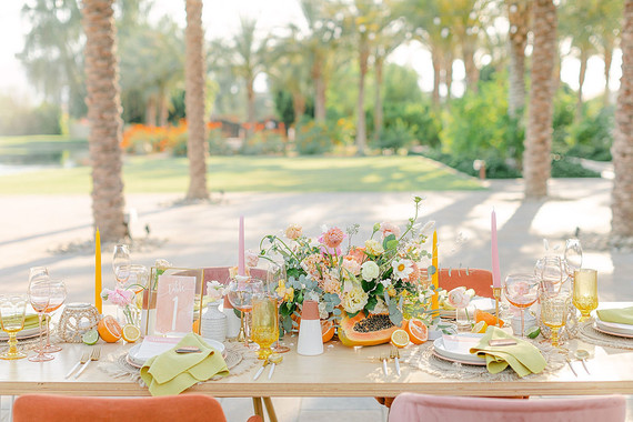 Tropical wedding inspiration