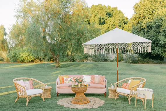 Tropical Summer wedding