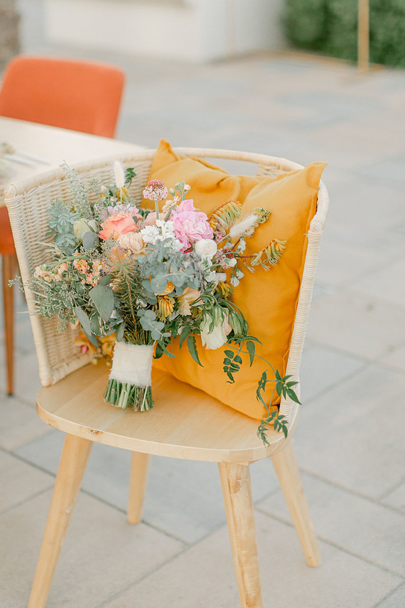 Colorful wedding