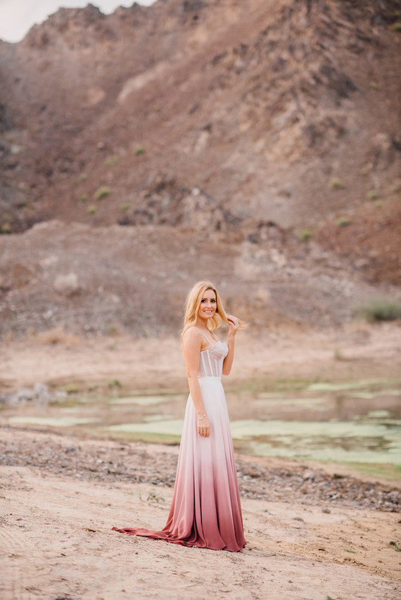 Desert micro wedding
