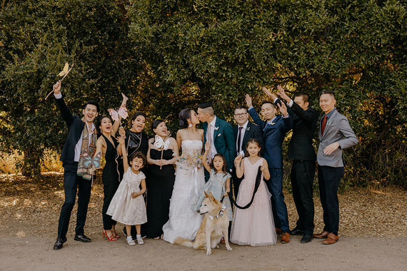 butterfly themed wedding in Carmel Valley