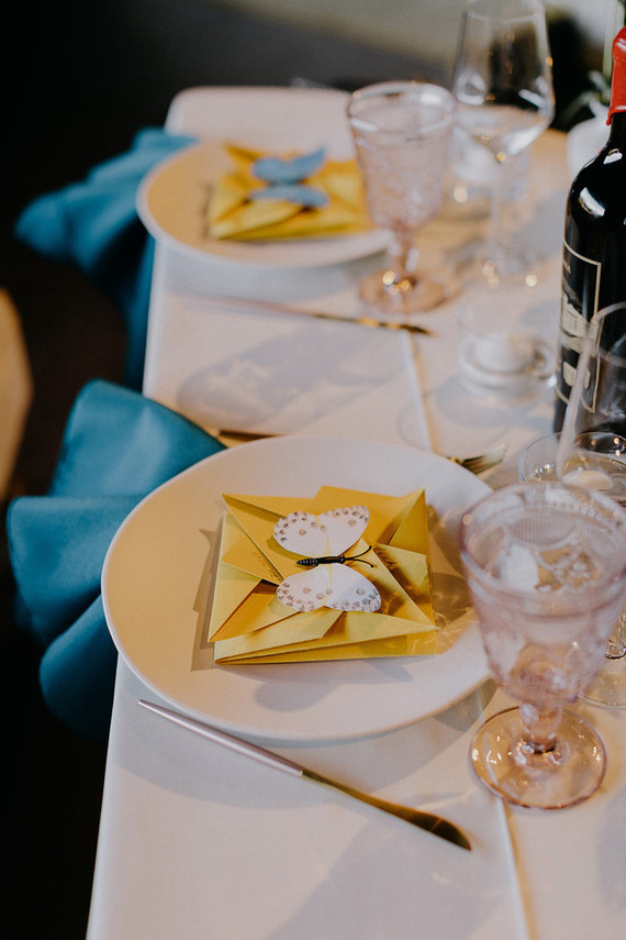 butterfly themed wedding in Carmel Valley