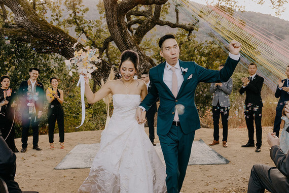 butterfly themed wedding in Carmel Valley