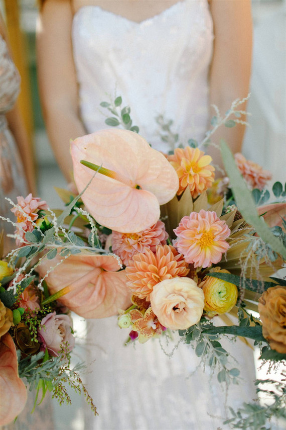Palm Springs wedding flowers